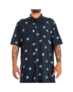 Camisa Mc Cosmos (Azul) Quiksilver
